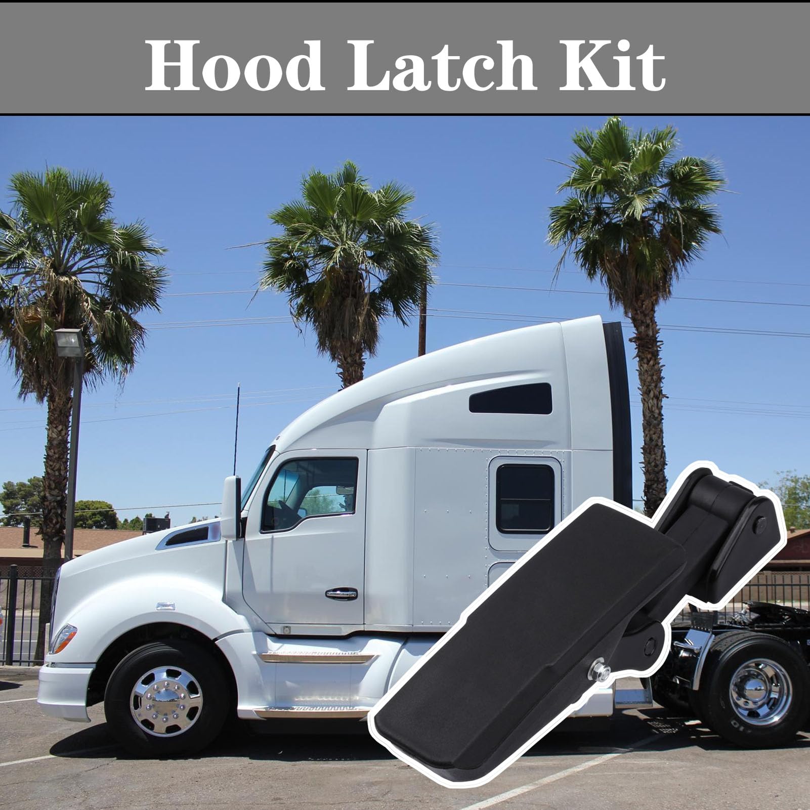 Amazon.com: GYUPTRK Hood Latch Fit for Kenworth T680 2013-2024